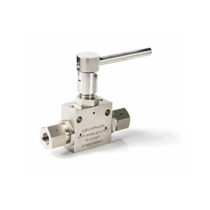Válvula Esfera de Média Pressão (20.000 psig) – Série 20BV 
