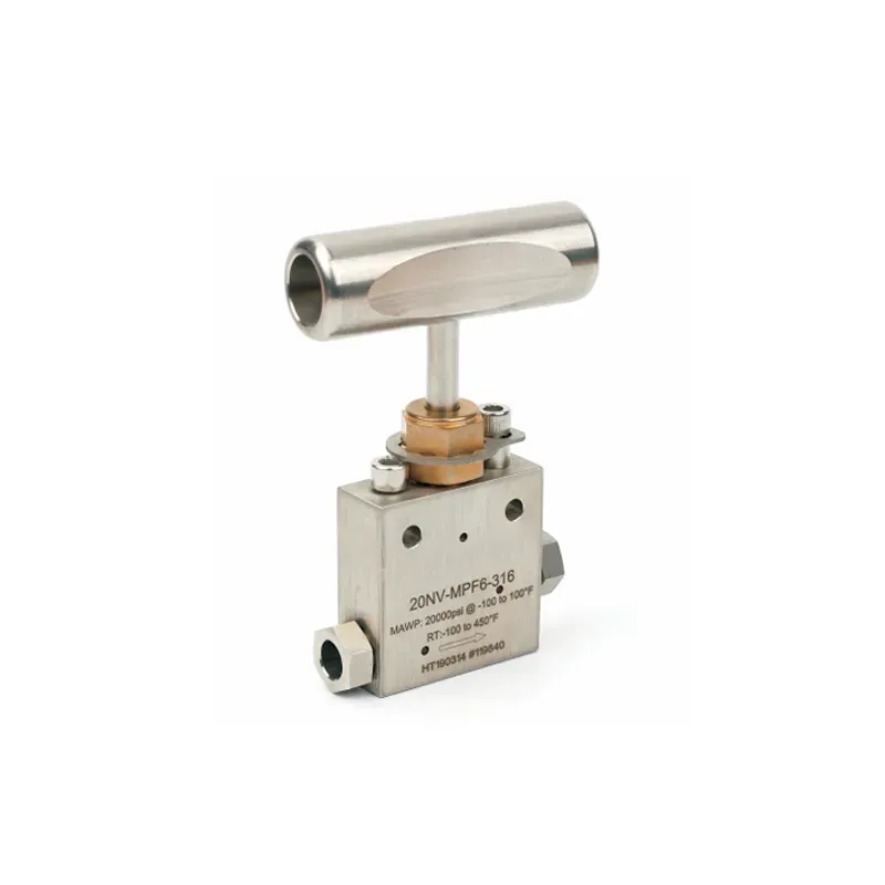 Válvula Agulha de Média Pressão (20.000 psig) – Série 20NV 