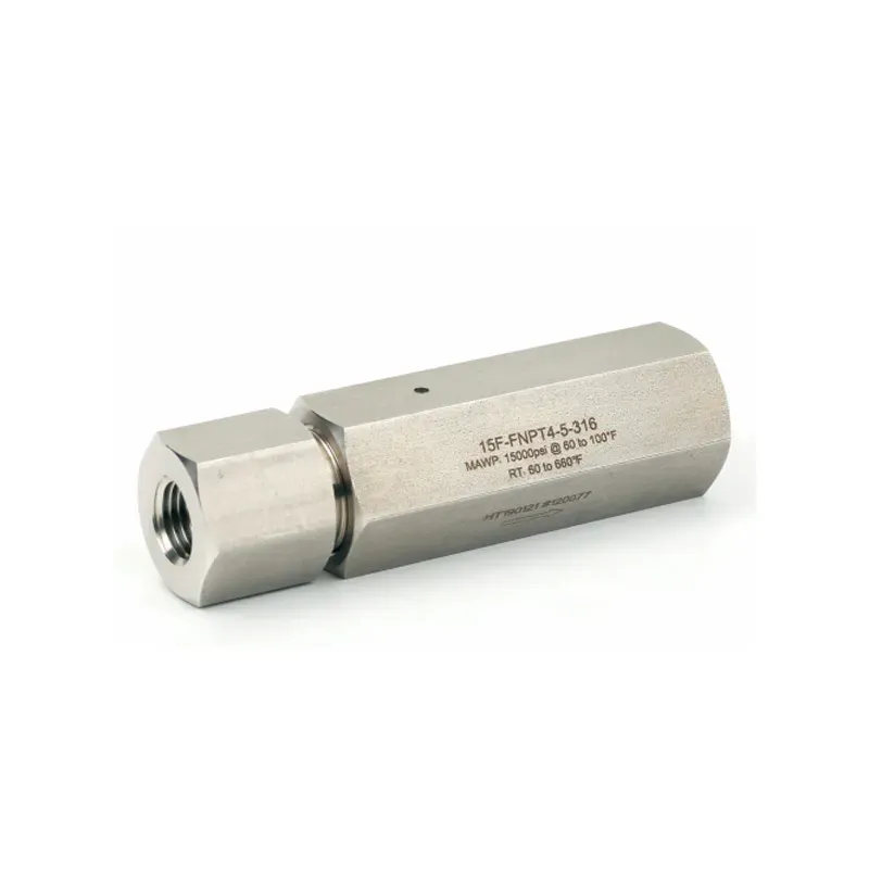 Filtro de Alta Pressão para Instrumentação – Série 15F 