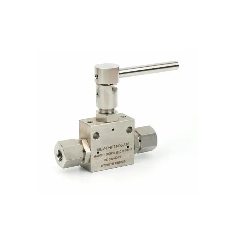 Válvula Esfera de Alta Pressão – Série 15BV 