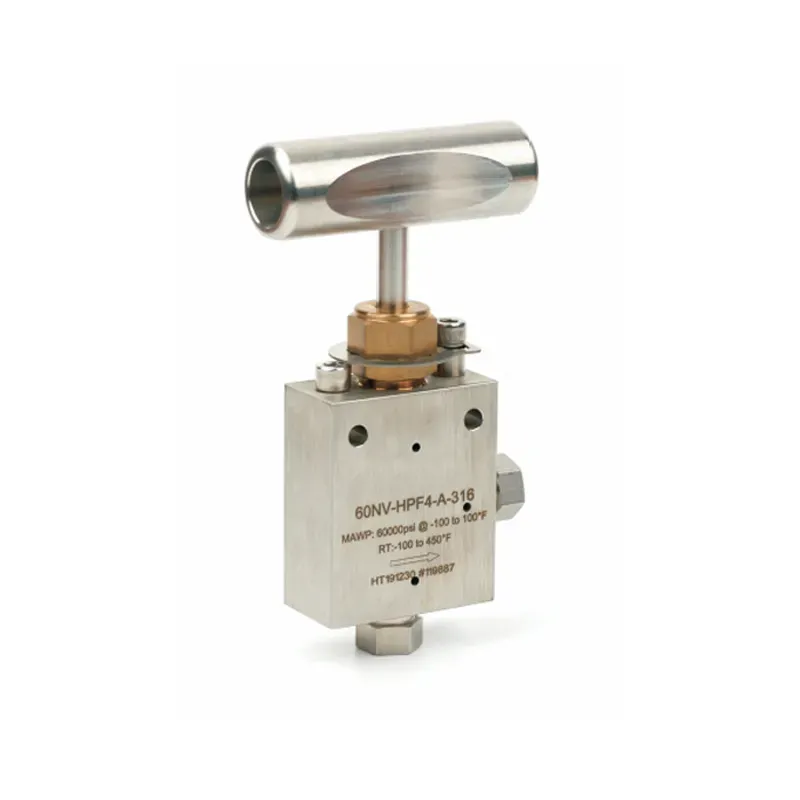 Válvula Agulha de Alta Pressão (60.000 psig) – Série 60NV