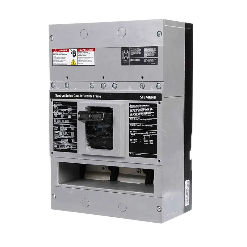 Disjuntor em Caixa Moldada Siemens HJD63F400 – 3 Polos, 400 A 