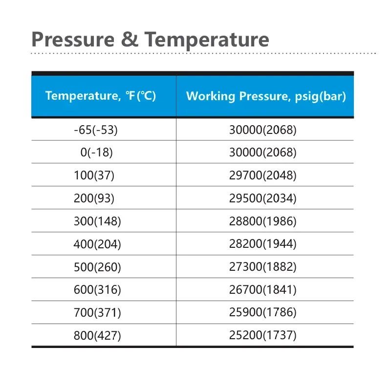 Válvula Agulha de Alta Pressão (30.000 psig) – Série 30NV